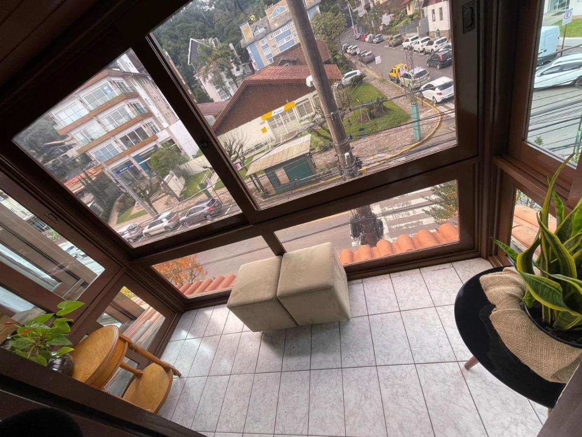 Apartamento Para 9 Pessoas - Blumenhaus 201 - Uma Quadra Da Rua Coberta! Gramado Ngoại thất bức ảnh